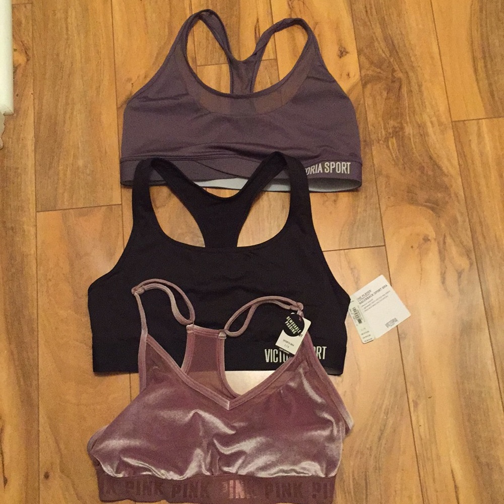 Victoria Secret and Pink sports bra